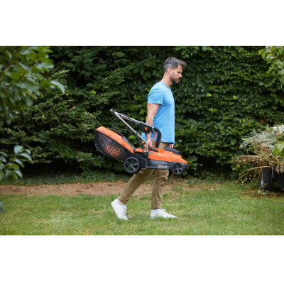 Газонокосарка Black&amp;Decker BCMW3318 18V, 2x2.5Ah, ширина косіння 32 см (BCMW3318L2) Вінниця - фото 7