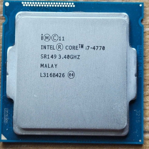 Процесор intel core i7 4770 4 ядра 8 потоків 3.9 ГГц частота ідеалу. Харків - фото 2