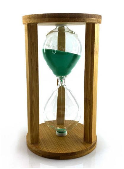 Часы песочные 60 минут бирюза песок Киев - изображение 1