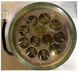 Фара LED(вставка у фару) ІЖ, МТ кругла 12 діод VDK Київ - фото 1
