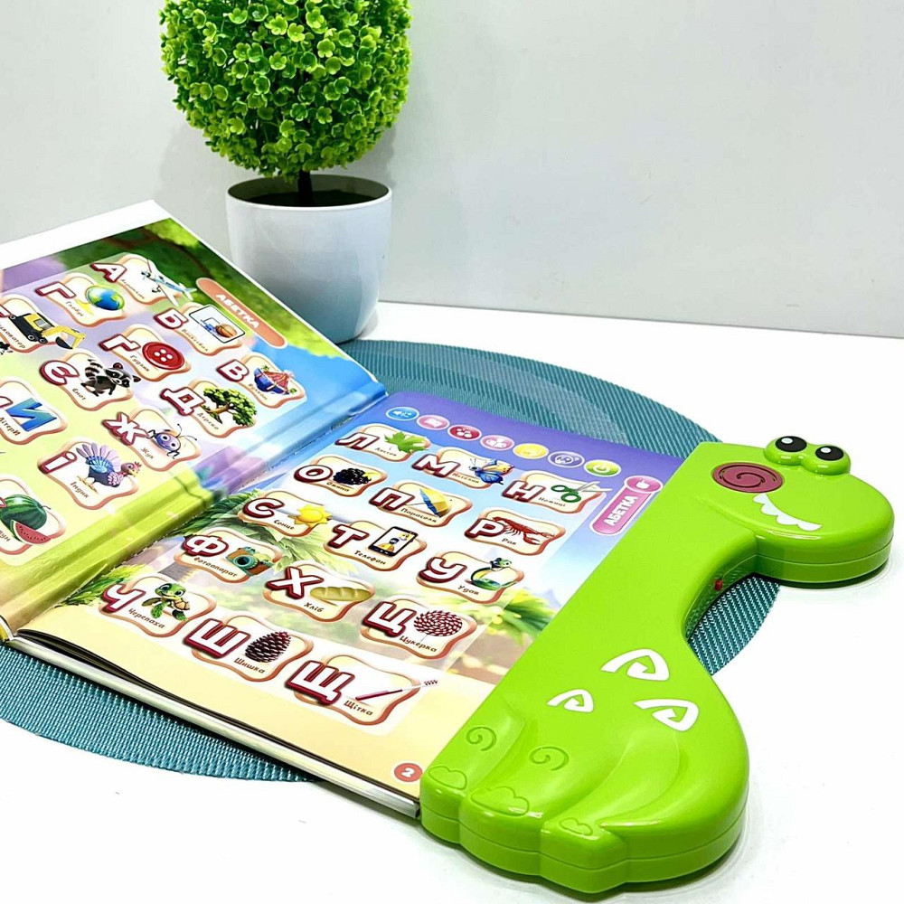 Інтерактивна Книга Віммельбух WToys українська озвучка 19 цікавих тем для навчання (51822) Чернігів - фото 5