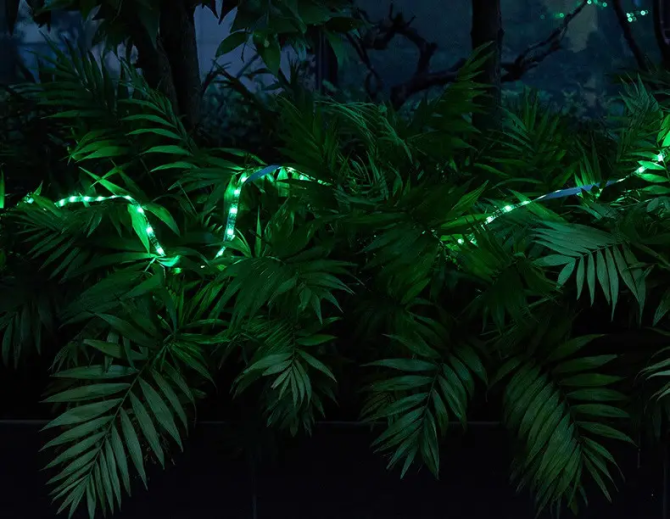Світлодіодна стрічка Hoco DL30 RGB 4м + пульт (Чорна) Вінниця - фото 11
