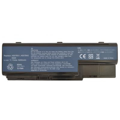 Акумулятор до ноутбука AlSoft Acer AS07B31 5200mAh 6cell 11.1V Li-ion (A41115) Вінниця - фото 1