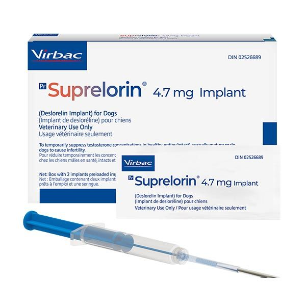 Virbac Suprelorin (Вірбак Супрелорин) імплантат для тимчасового безпліддя в самців собак, котів і тхорів 4.7 мг Запоріжжя - фото 4