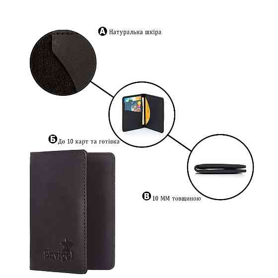 Кредитница SHVIGEL 00118 Чорна Київ