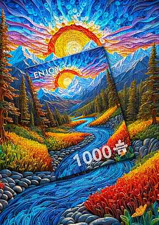 Пазл Схід сонця - Sunrise Landscape (Enjoy-2154) Киев