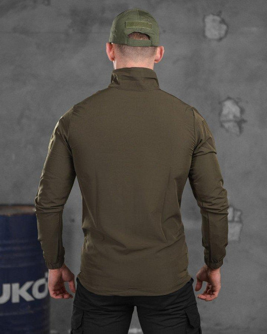 Вітровка чоловіча хакі на змійці Одеса - фото 8