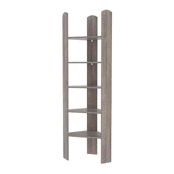 Стеллаж ОС-5 угловой, Дуб Сонома Трюфель, 500/500/2000 Львов