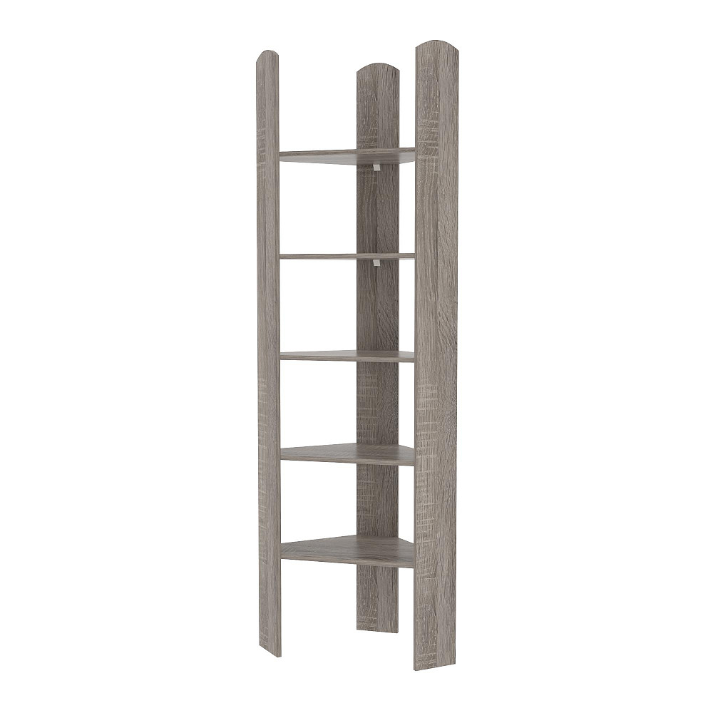 Стеллаж ОС-5 угловой, Дуб Сонома Трюфель, 500/500/2000 Львов - изображение 1