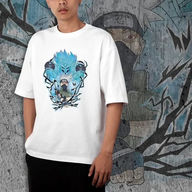 Футболка для підлітка хлопчика з принтом Наруто Какаші Хотаге Сусано Розмір 160 Anime10307 Дніпро - фото 3