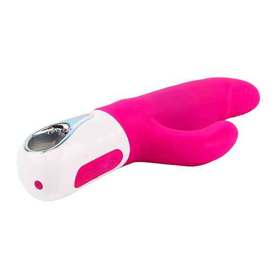 Вибратор кролик Chisa Fiona Royal Scepter с фрикциями, розовый Sex Aura Киев