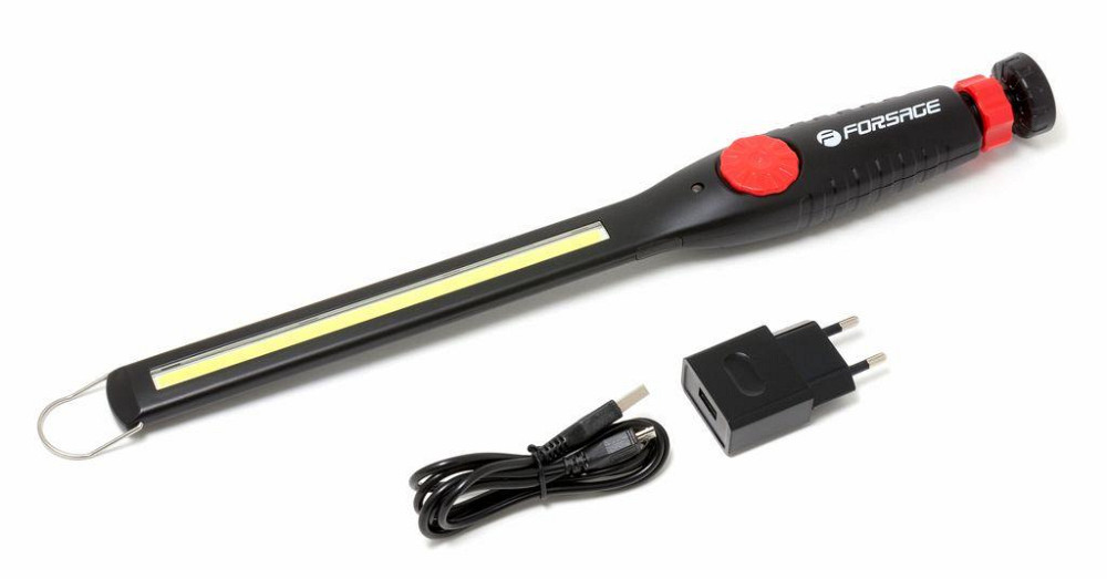 Лампа светодиодная аккумуляторная на магнитном шарнире с регулятором яркости(6W COB,410 Чернигов - изображение 1