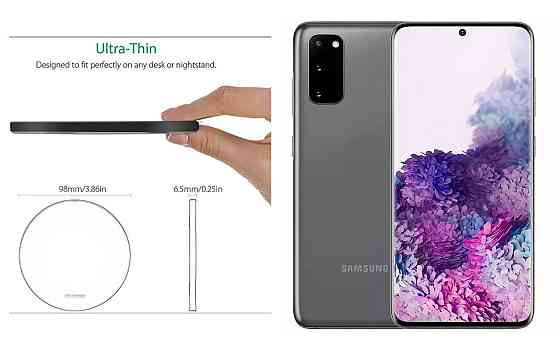 Беспроводное зарядное устройство Copper до 30W для Nothing Phone (1), USB-C, LED Киев