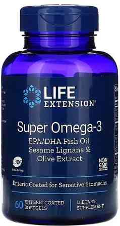 Омега-3 Риб'ячий жир Life Extension Omega Foundations 60 капс Київ