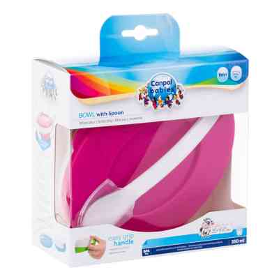 Тарелка детская Canpol babies 350 мл Розовая (31/406_pin) Винница