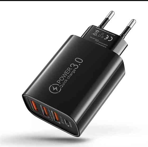 Блок зарядки 5A/30W Quick Charge (швидка зарядка) USB, Type-C Київ