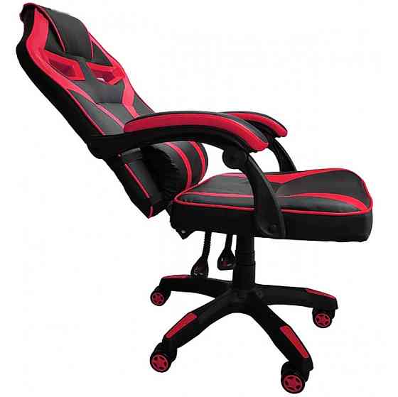 Кресло геймерское компьютерное игровое Bonro B-827 офисное для компьютера дома и офиса Красный Киев