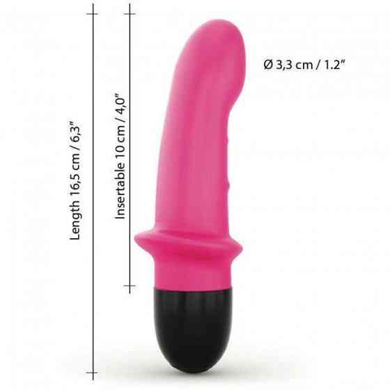 Вибратор Dorcel Mini Lover Magenta 2.0 перезаряжаемый, для точки G и массажа простаты Sex Aura Киев