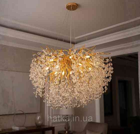 Люстра хрустальная классическая Sirius WM-7020/800 золото Киев