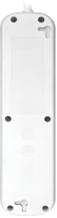 Сетевой фильтр Defender E450 5.0m 4 роз White UA (992270) (6922302) Киев