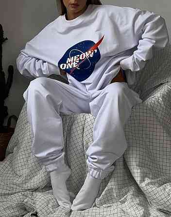 Женский стильный повседневный спортивный костюм качественная двунить 44/46 Одесса