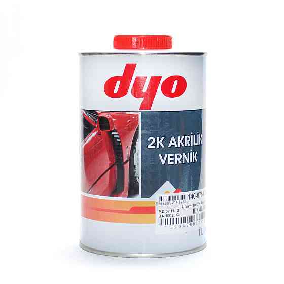 Лак акриловий HS 2К 2:1 (без затв.) 1л Dyo Вінниця