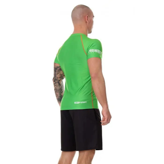 Футболка чоловіча стрейч Poundout Gear BASE green SUB-SKIN tech, XXL Луцьк - фото 3