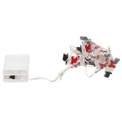 Гирлянда Chomik Струна Снеговик 2.2 м 20 LED Теплый белый (5900779880207) Вінниця