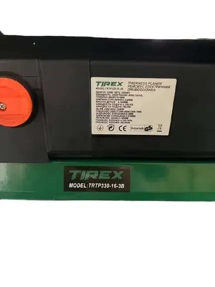 Фугувально-рейсмусові верстати T-Rex 2200 Вт,Рейсмус електричний TIREX TRTP330-16-3B 3 ножі на валу Львів - фото 2