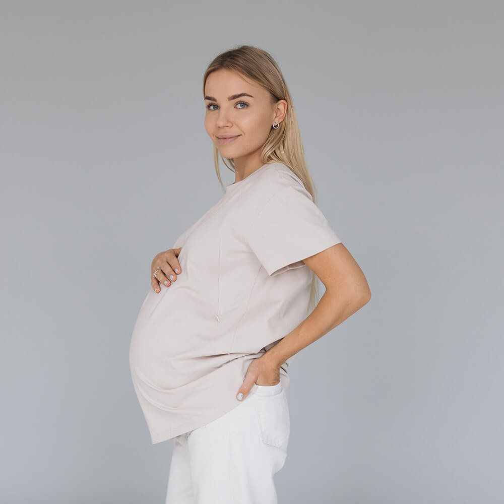 Футболка оверсайз для беременных и кормящих Киев - изображение 2