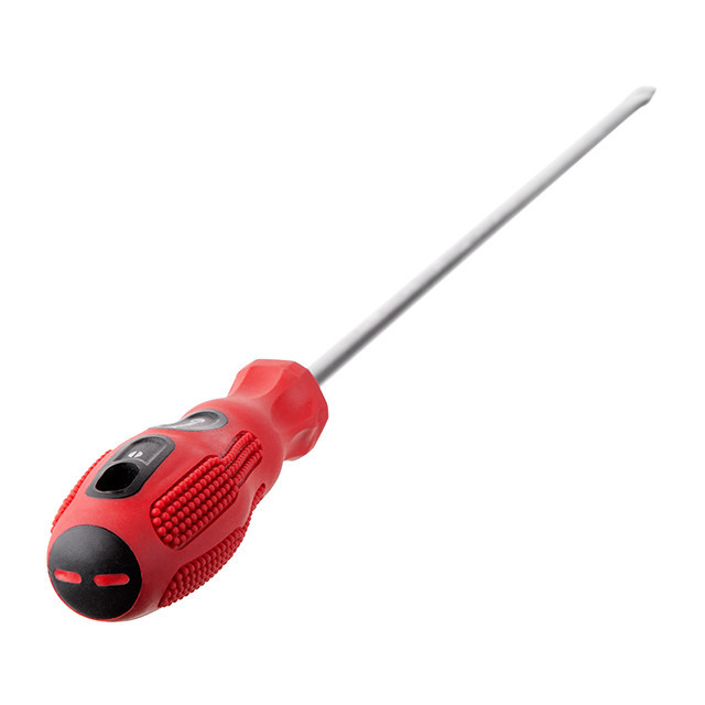 Отвертка шлицевая, SL6×300 мм, Cr-V INTERTOOL VT-3118 Киев - изображение 2