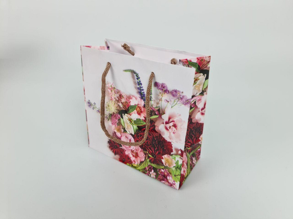 Пакет подарунковий під чашку 16/16/8 (артЧ-084) (12 шт.) Харків - фото 3