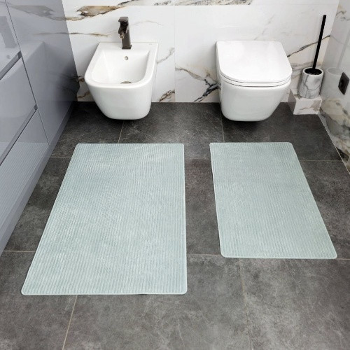 Килим універсальний для підлоги ТМ Dariana Фібра 45*75см світло-зелений Житомир - фото 3