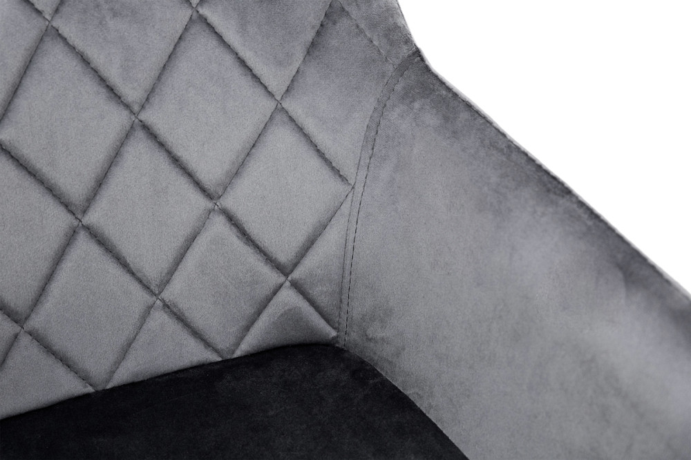 Стілець Томас XS-2836, чорний/велюр сірий Киев - изображение 8