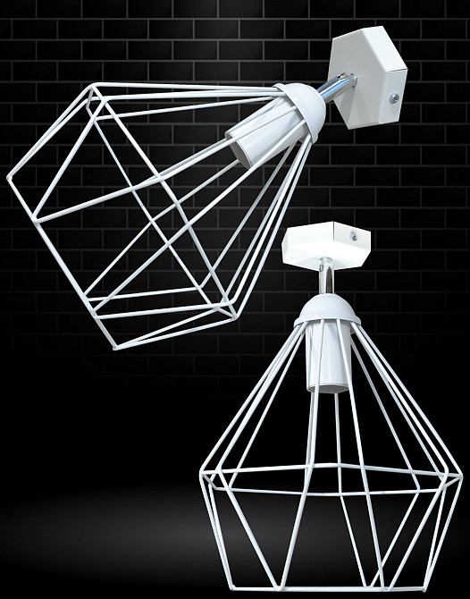 Бра в стиле лофт Е27 Sierra 0537-1 W Киев - изображение 2