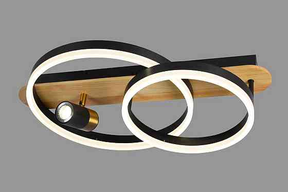 VALESO Люстра стельова світлодіодна VALESO 77084/2+1, чорний Коломыя