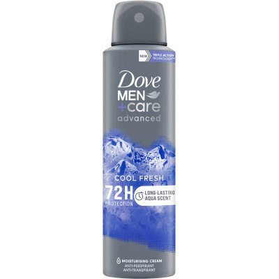 Антиперспірант Dove Men+Care Прохолодна свіжість 72 години 150 мл (8720181284885) Вінниця - фото 1