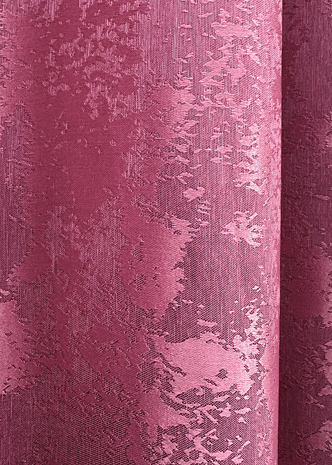 Комплект готових штор VR-Textil Жакард Sultan XO № 1146ш Малиновий 100х270 см 2 шт (31-456) Київ - фото 8