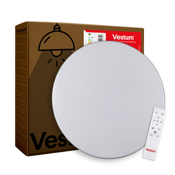 SIMPLE зоряне небо 72W 375*60мм 3000К- 6500К 5600Lm з пультом 4золото Дніпро