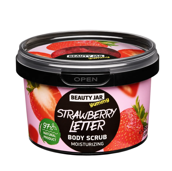 Скраб для тела Клубничное письмо Yummy Beauty Jar 360 г Винница