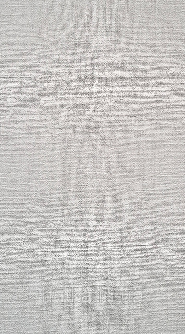 Шпалери вінілові на флізеліні AS creation Amber метрові однотонні структурні під тканину матові світло-сірі Київ - фото 1