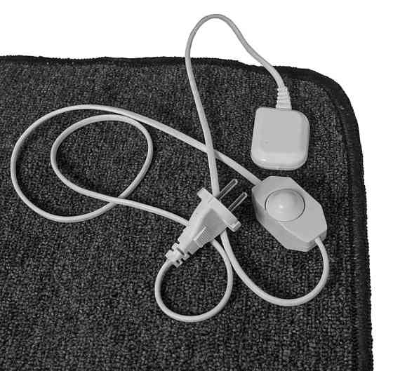 Електрошалун для взуття 60x40 см, сірий Вінниця