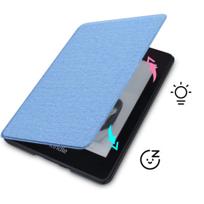 Чехол для электронной книги BeCover Smart Case Amazon Kindle Paperwhite 12th Gen. 2024 7" Light Blue (712847) Винница - изображение 4