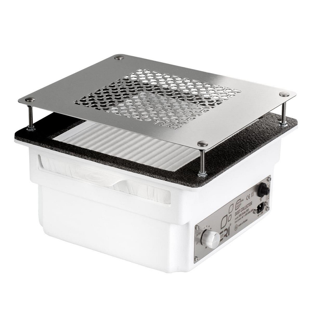 Вбудовувана манікюрна витяжка Teri Turbo біла (решітка металік) Київ - фото 1