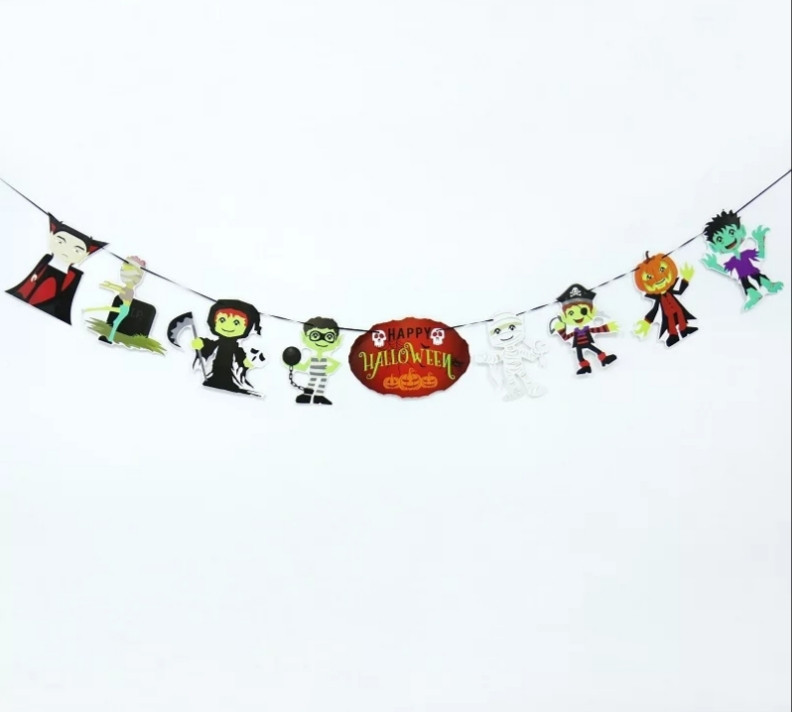 Гирлянда на Хэллоуин 280 см разноцветный Киев - изображение 1