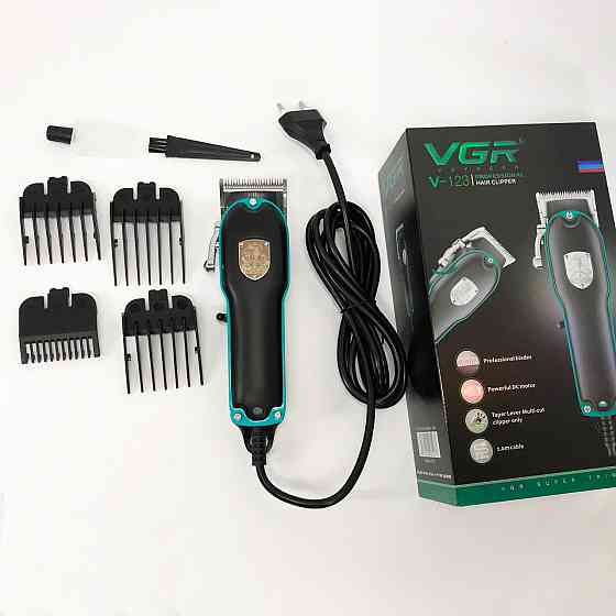 Набір для стрижки волосся на акумуляторі VGR V-123, Машинка для стрижки хороша Тример скронь UH-16 Івано-Франківськ