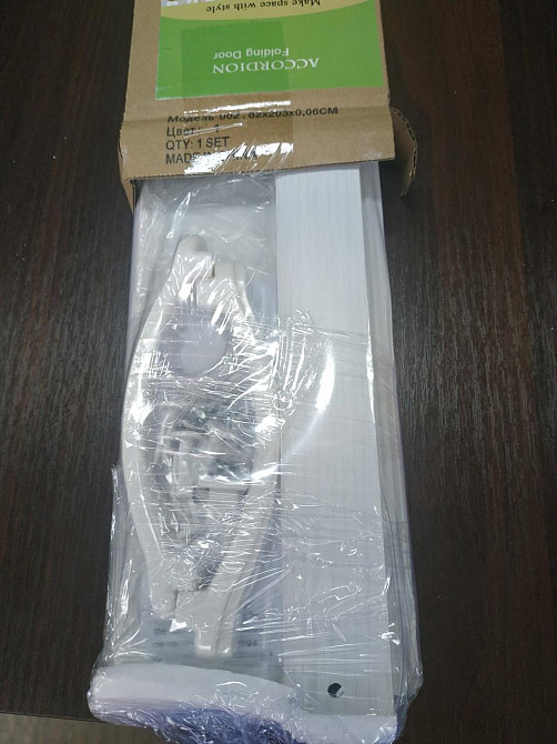 Ширма міжкімнатні гармошка №1 Білий ясен 820х2030х0,6 мм Дніпро - фото 5