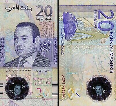 Марокко / Morocco 20 dirhams 1996 Pick 67 UNC Полтава - фото 1