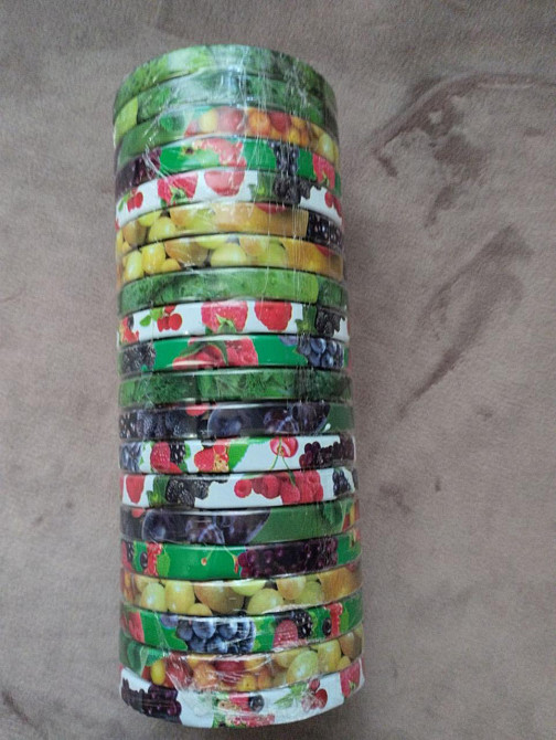 Кришка закаточна ЄВРО 66мм твіст-оф Слобожанка повноколір 20шт Харків - фото 3