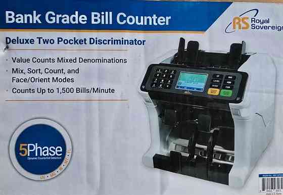 Новий лічильник банкнот Royal Sovereign RBC-EP2000 Харків